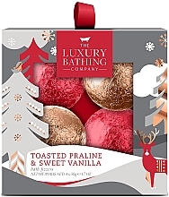 Fragrances, Perfumes, Cosmetics Bath Bomb Set - Grace Cole The Luxury Bathing Toasted Praline & Sweet Vanilla Bath Fizzers