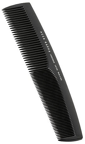 Comb, 7208 - Acca Kappa Carbon Styling Comb — photo N1