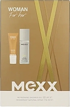 Fragrances, Perfumes, Cosmetics Mexx Woman Set - Set (deo/75ml+sh/gel/50ml)