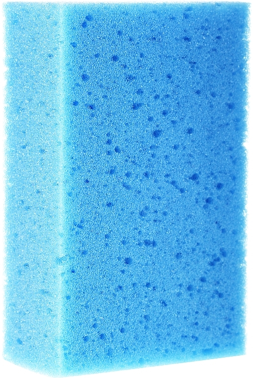 Bath Sponge "Standard" 30444, blue - Top Choice — photo N2