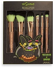 Eye and Face Brush Kit - Makeup Revolution The Simpsons Treehouse of Horror — photo N1