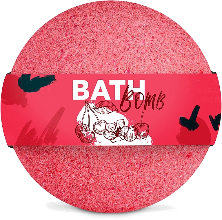 Cherry Bath Bomb - SHAKYLAB Bath Bomb — photo N1