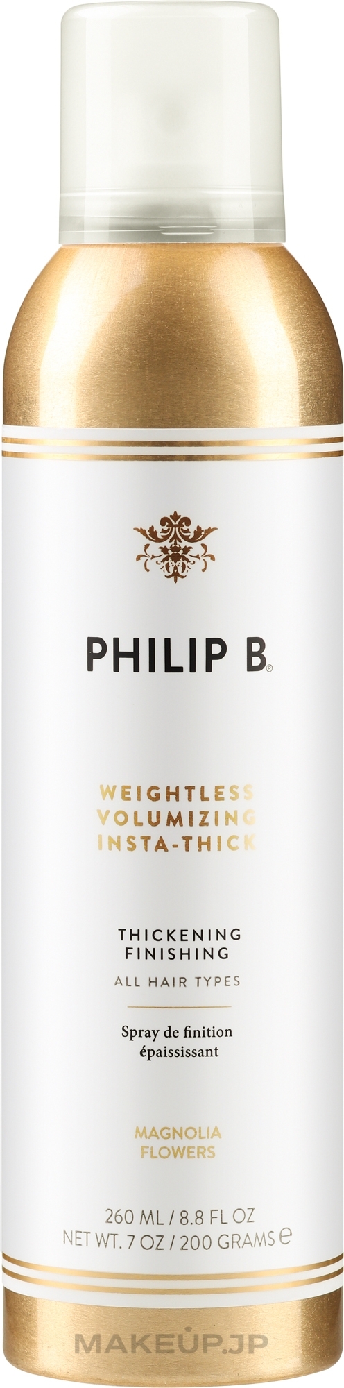 Hair Volume Spray - Philip B Weightless Volumizing Insta Thick — photo 260 ml