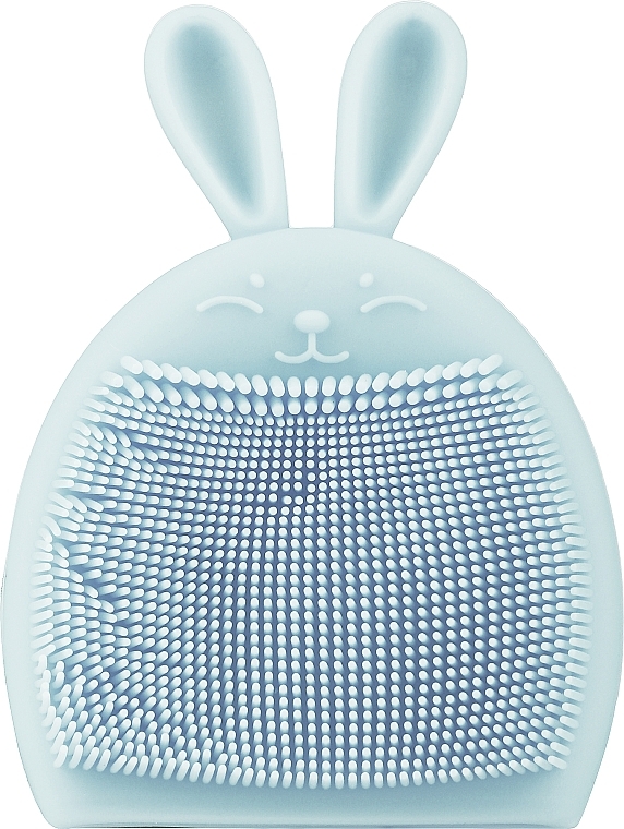 Silicone Face Cleansing Brush, blue - Top Choice — photo N1