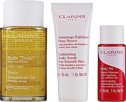 Set, 5 products - Clarins & Intimissimi — photo N3