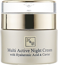 Multiactive Night Face Cream with Hyaluronic Acid - Health And Beauty Multi Active Night Cream — photo N6