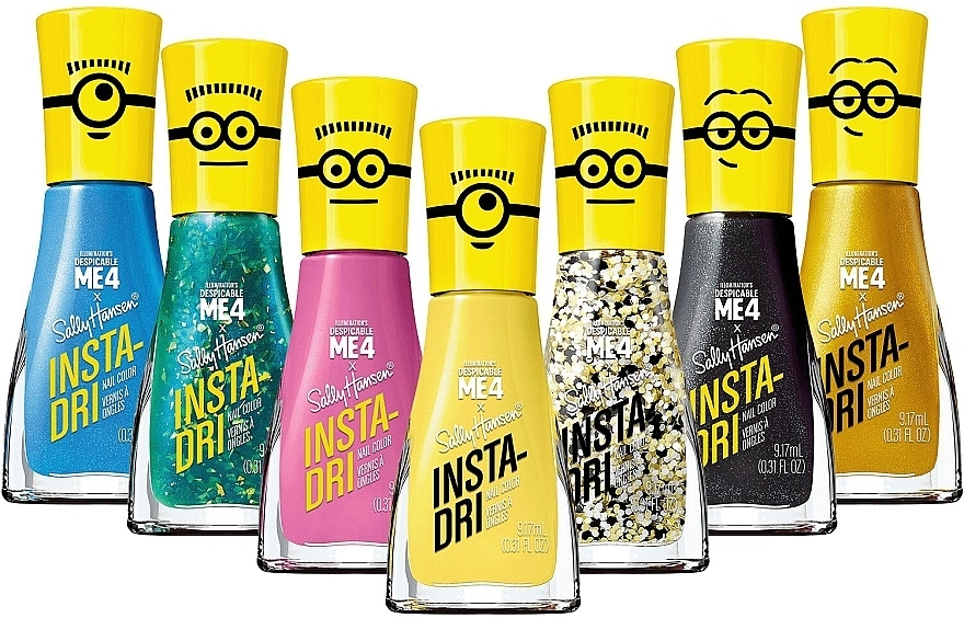 Nail Polish - Sally Hansen Insta-Dri Despicable Me 4 Nail Color — photo N2