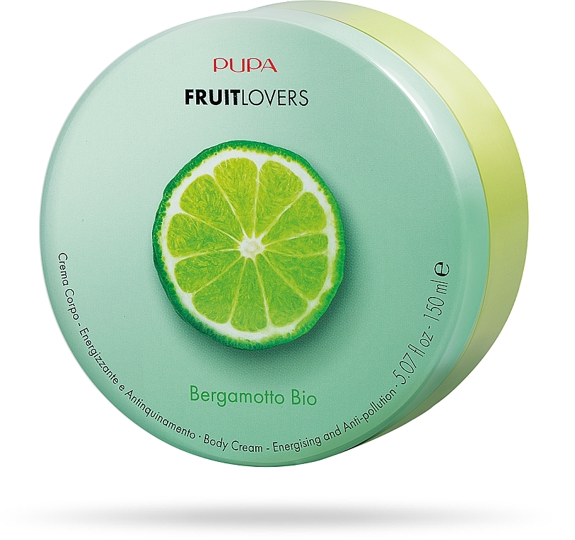 Bergamot Body Cream - Pupa Fruit Lovers Body Cream — photo N1