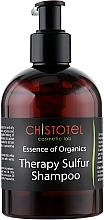 Healing Sulfur Shampoo "Organic Essence" - ChistoTel — photo N2