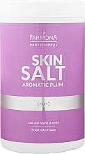 Fragrances, Perfumes, Cosmetics Fragrant Plum Foot Bath Salt - Farmona Professional Skin Salt Forest Fruits Foot Bath Salt