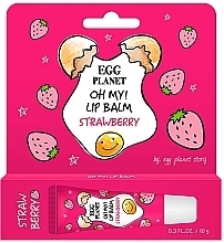 Fragrances, Perfumes, Cosmetics Strawberry Lip Balm - Daeng Gi Meo Ri Egg Planet Oh My! Lip Balm Strawberry