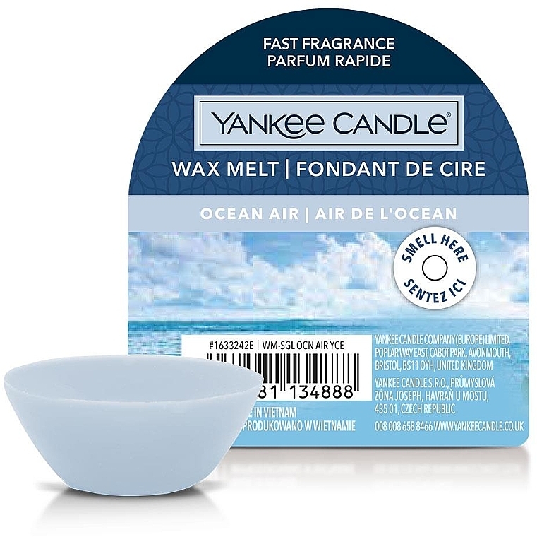 Scented Wax Melts - Yankee Candle Wax Melt Ocean Air — photo N1