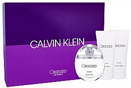 Fragrances, Perfumes, Cosmetics Calvin Klein Obsessed For Women - Set (edp/100ml + b/lot/100ml + sh/gel/100ml)	