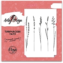 Fragrances, Perfumes, Cosmetics Temporary Tattoo "Field Twigs" - Arley Sign