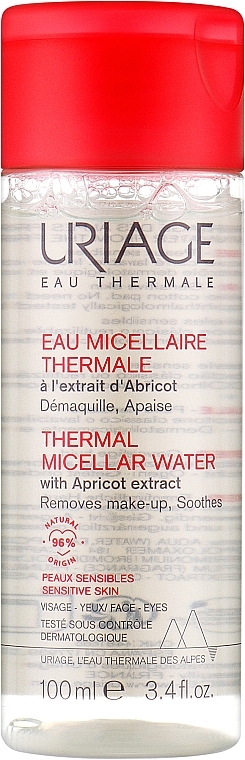 Micellar Water - Uriage Eau Micellaire Thermale Remove Make-up Pink — photo N1