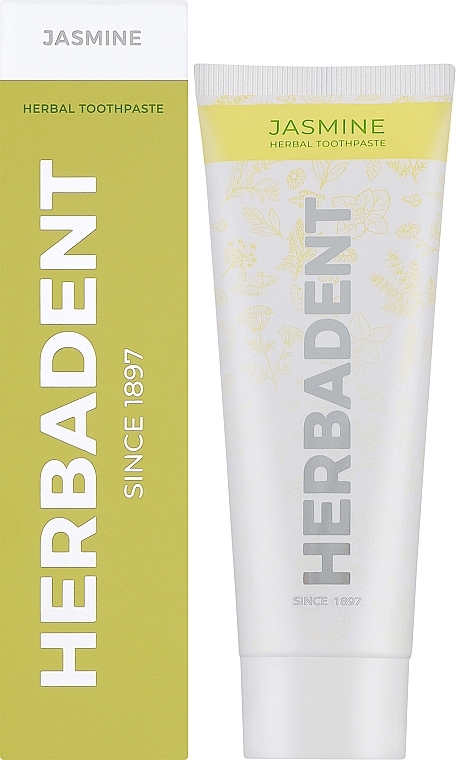 ジャスミン 歯磨き粉 - Herbadent Jasmine Herbal Toothpaste	 — photo N2