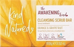 Grapefruit & Orange Body Scrub - Kind Natured Awaken Body Scrub Bar — photo N1