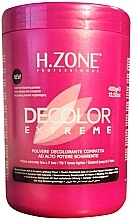 Fragrances, Perfumes, Cosmetics Bleaching Hair Powder - H.Zone Decolor Extreme