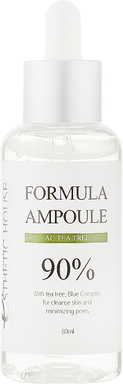 Antiseptic Face Serum with Tea Tree Extract - Esthetic House Formula Ampoule AC Tea Tree — photo N2