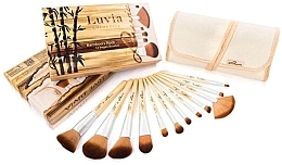 Fragrances, Perfumes, Cosmetics Makeup Brush Set, 12 pcs - Luvia Cosmetics Bamboo’s Root Brush Set