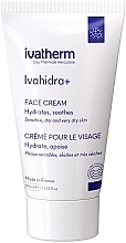 Fragrances, Perfumes, Cosmetics Moisturizing Face Cream for Sensitive, Dry & Extra Dry Skin - Ivatherm Ivahidra+ Hydrating Face Cream