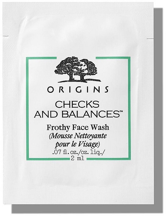 GIFT! Soft Face Cleanser - Origins Checks and Balances Frothy Face Wash (sample) — photo N1