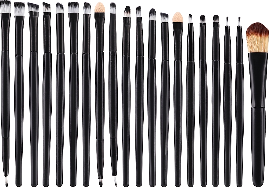 Makeup Brush Set, 20 pcs - Lewer — photo N1