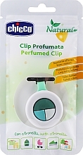 Fragrances, Perfumes, Cosmetics Aromatic Anti-Mosquito Clip, green-blue-white - Chicco Perfumed Clip