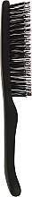 Hair Brush "Spider Soft", 9-rows, matte, black - I Love My Hair — photo N3