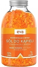 Fragrances, Perfumes, Cosmetics Orange & Ginger Bath Salt with Urea 10% - Eva Natura Bath Salt 10% Urea