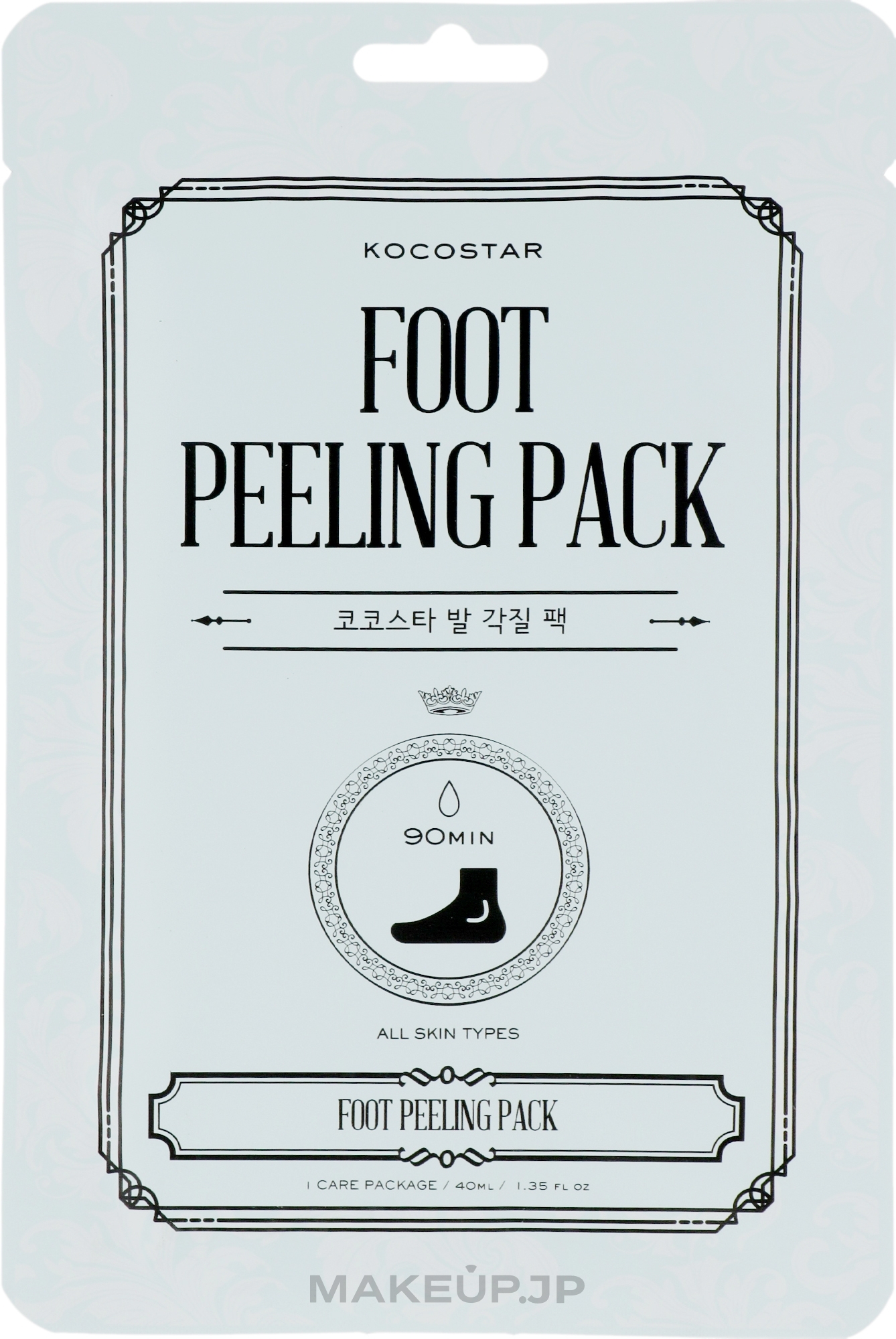 Smooth Heels Pedicure Mask - Kocostar Foot Peeling Pack — photo 40 ml