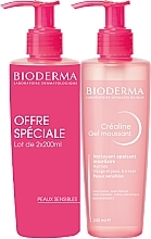 Fragrances, Perfumes, Cosmetics Set - Bioderma Crealine (cl/gel/2x200ml)