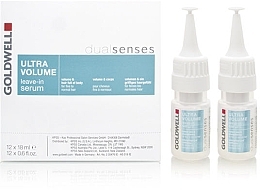 Fragrances, Perfumes, Cosmetics Hair Serum - Goldwell Dualsenses Ultra Volume Leave In Serum