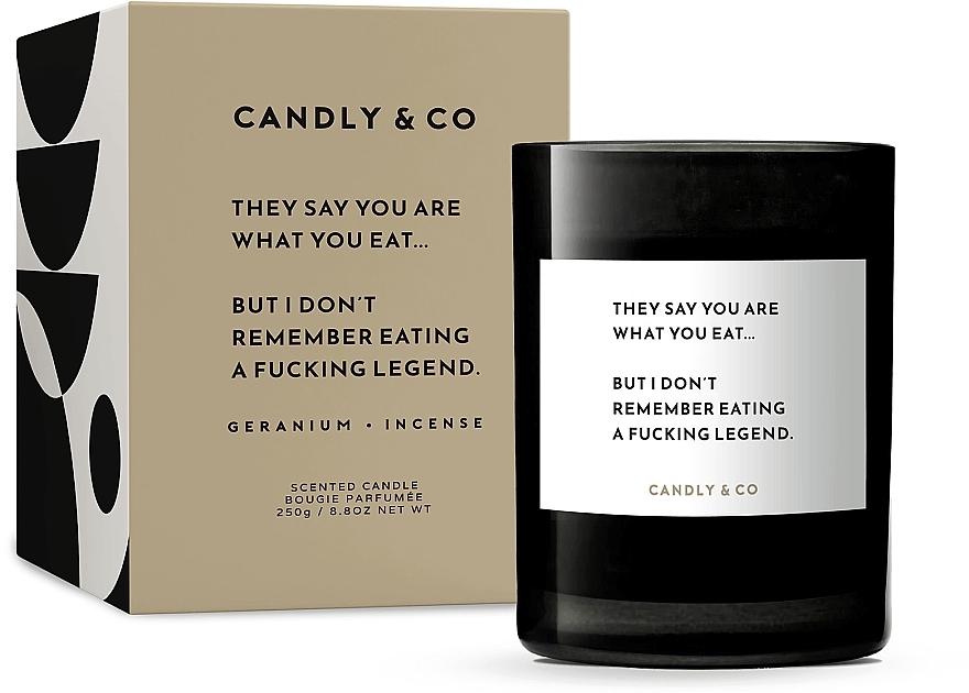 Scented Candle - Candly & Co No.1 They Say You Are What You Eat — photo N1