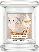 Fragrances, Perfumes, Cosmetics Scented Candle in Glass - Kringle Candle Vanilla Cone