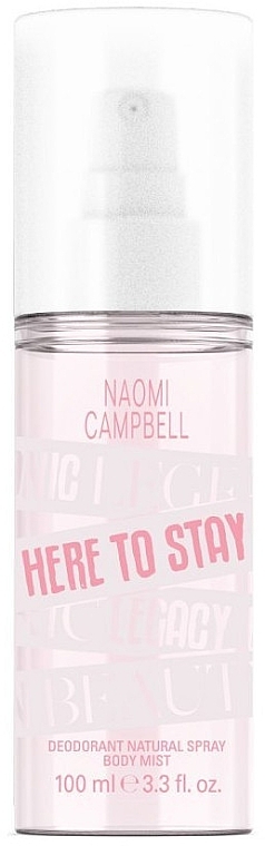 Naomi Campbell Here To Stay - Deodorant — photo N1