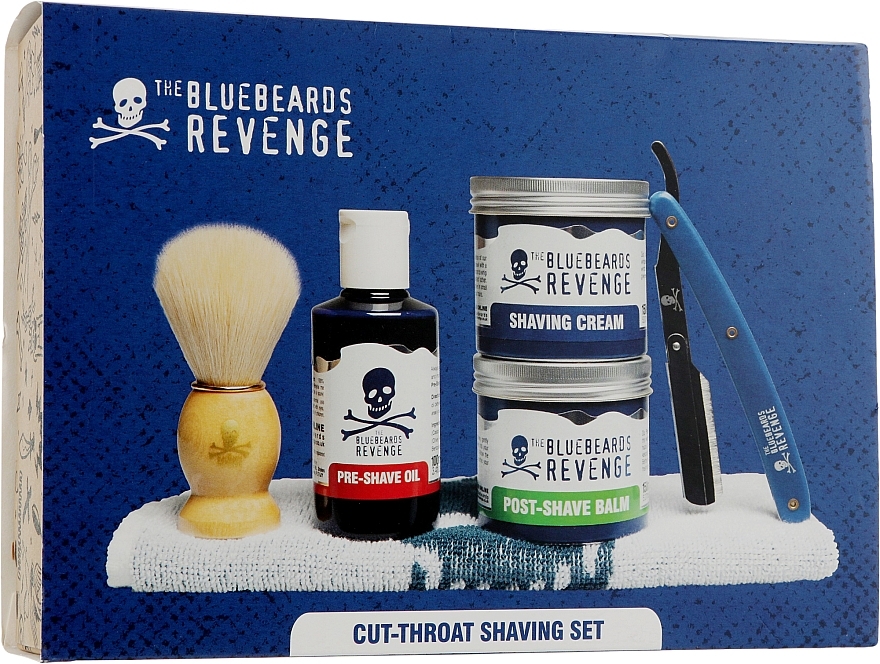 Set - The Bluebeards Revenge Cut-Throat Shaving Set — photo N1