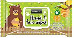 Fragrances, Perfumes, Cosmetics Baby Wet Wipes, 40 pcs - Sence Hands and Face Wipes