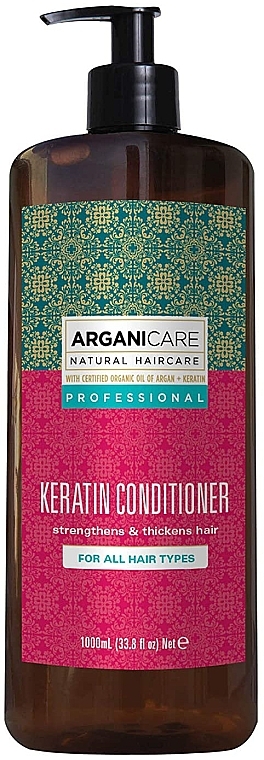 Keratin Conditioner for All Hair Types - Arganicare Keratin Conditioner — photo N3