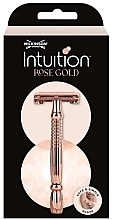 Razor with 10 Blades - Wilkinson Sword Intuition Rose Gold — photo N2