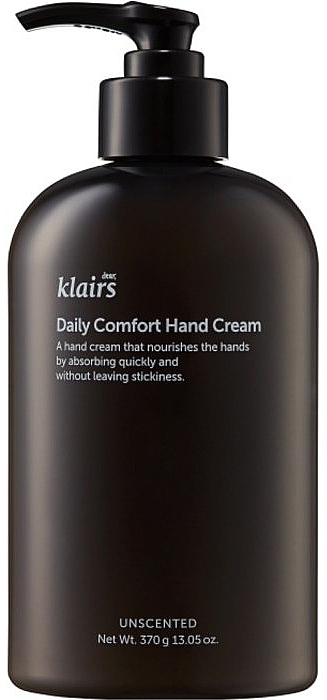 Hand Cream, with pump - Klairs Daily Comfort Hand Cream — photo N1