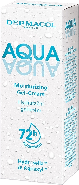 Moisturizing Face Gel Cream - Dermacol Aqua Aqua Moisturizing Gel-Cream — photo N1