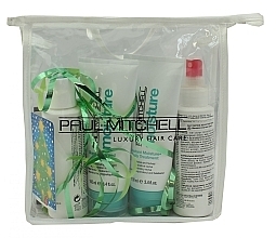 Fragrances, Perfumes, Cosmetics Set - Paul Mitchell Moisture (shm/100ml + treatment/100ml + balm/100ml + spray/100ml + bag)