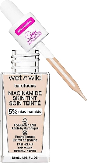 Foundation - Wet N Wild Bare Focus Niacinamide Skin Tint — photo N2