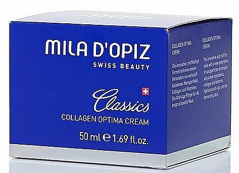 Face Cream - Mila D'Opiz Classic Collagen Optima Cream — photo N2