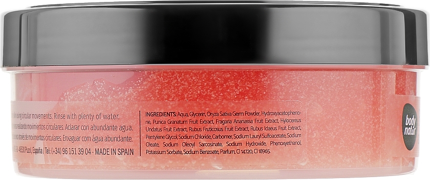 Wild Berries, Pomegranate & Dragon Fruit Body Scrub - Body Natur Red Fruits, Pomegranate and Dragon Fruit Body Scrub — photo N25