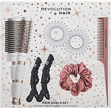 Set, 8 products - Revolution Haircare Hair Goals Blow Dry Gift Set — photo N3