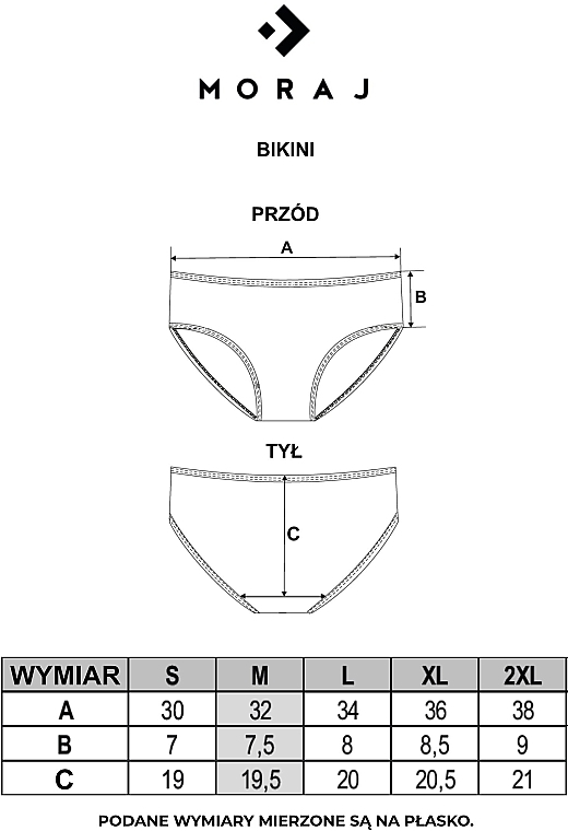 Women Lace Bikini Panties BDM500-036, black - Moraj — photo N2