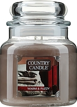 Fragrances, Perfumes, Cosmetics Scented Candle - Country Candle Warm & Fuzzy