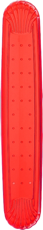 Toothbrush Case, 88049, transparent red - Top Choice — photo N1
